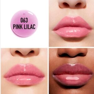 Pink Lilac Dior Addict Lip Glow Oil - New Without Box